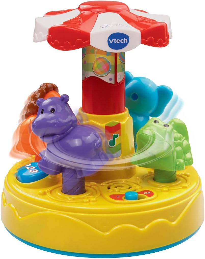 61TwKs6NGsL._AC_SL1181_.jpg Animal Fun Merry Go Round - Image 1