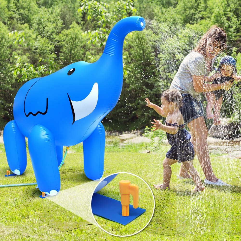 71jusD00eUL.png Playtive Giant Elephant Sprinkler - Image 1