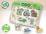 Interactive Wooden Animal Puzzle (English-French) - Image 3
