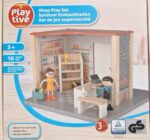 Wooden Grocery Store Play Set