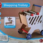 Wooden Shopping Cart